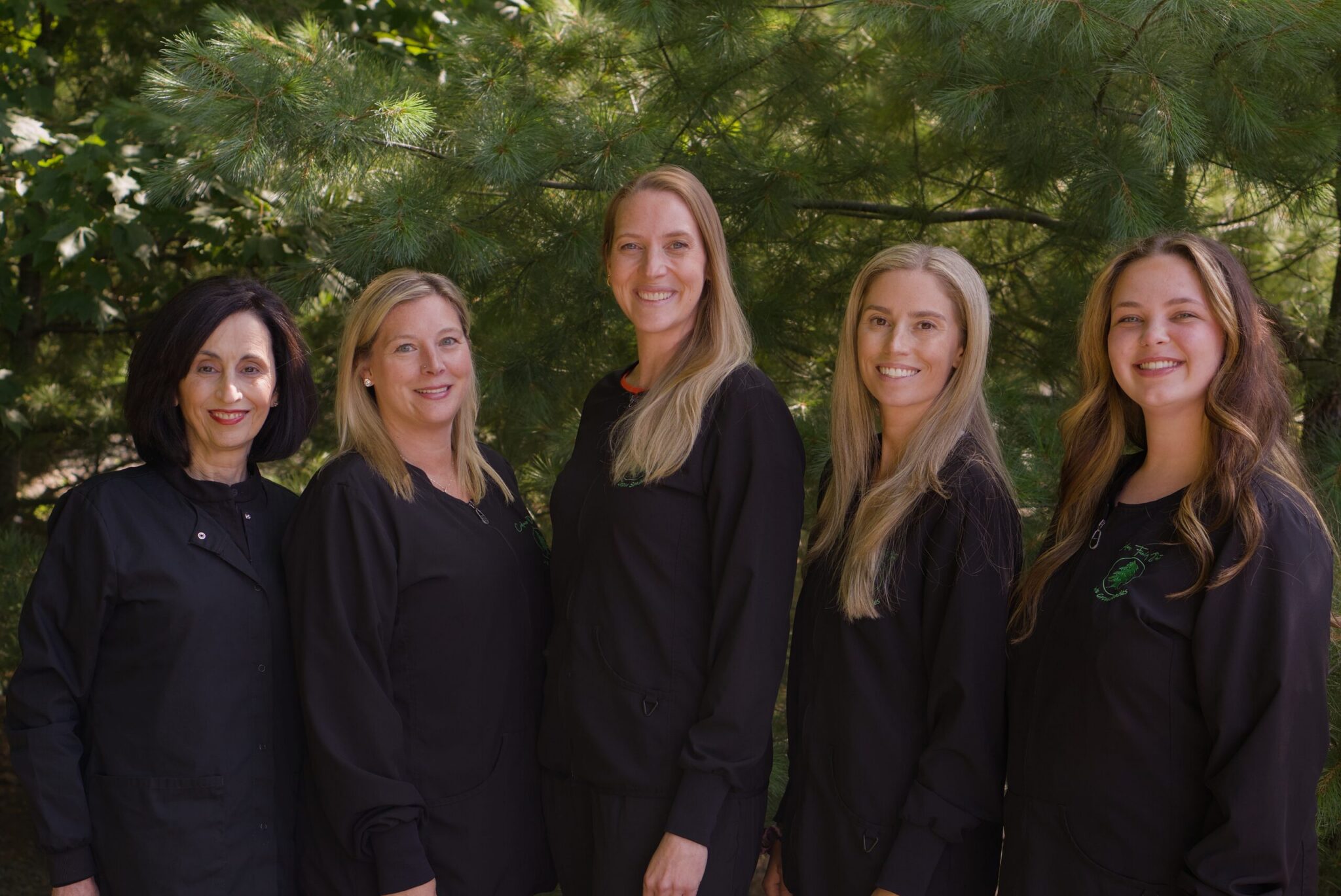 The Cedars Family Dental team outside the practice